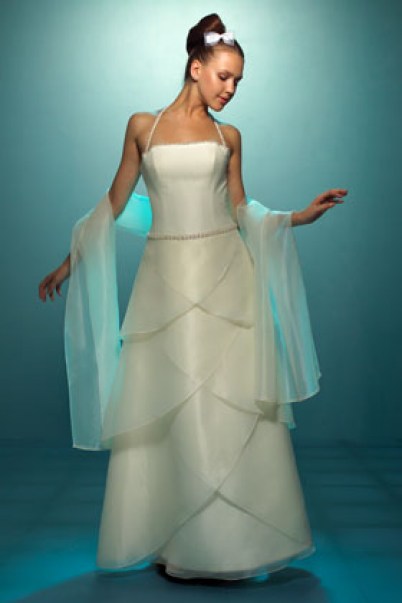 Diane sale wedding dress size 10 - front view
