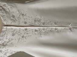 Plus size wedding dress bodice back - size 18